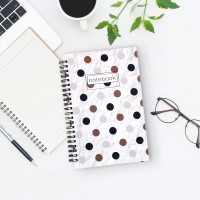 13 x 21 cm Spiral Kapaklı Çizgili Defter – Baskısız